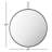 Dermot Metal Wall Mirror-141669912