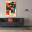 Toile épique Graffiti «Vintage Abstract Cocktail Affiche 1» par Momart, art mural sur toile, 40 po x 60 po-877855552