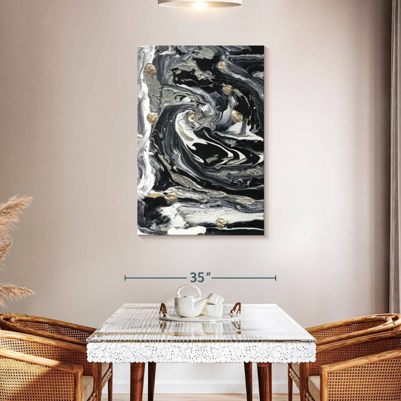 Avery Ebony And Ivory I, 45" H x 30" W