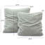 Oreiller carré en chenille Tipy Upicyclle-108111494-108111493