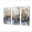 Gold Christmas Snowflakes III - ensemble de reproductions d'art mural de Noël-107190739-107190740