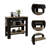 Kitchen Island, Kitchen Island With Storage, Wood Kitchen Island, With 1 Drawer-1990236744