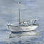 Sailing Blue by Parvez Taj - Wrapped Canvas Painting-38993979