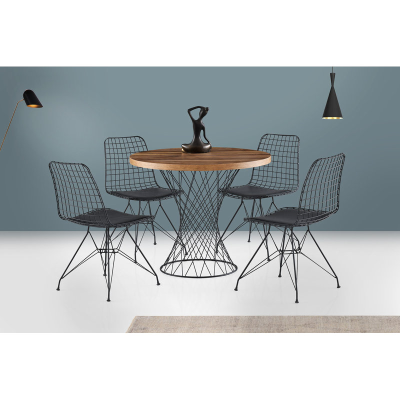 Ferro Beech Round Dining Table