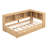 Twin Daybed With Trundle And Sufficient Storage - Wood Construction White-566233703