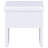 Harvey Vanity Set With Lift-Top Stool White