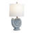 Resin Shell Table Lamp With Shade-1253211689