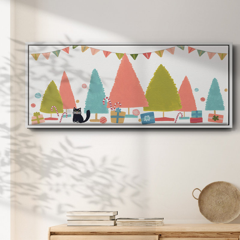 Toile encadrée, collection Retro Retro Celebration, H 24 po x l 60 po