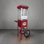Movie Theater-Style Popcorn Machine Maker with Cart and 12-Ounce Kettle