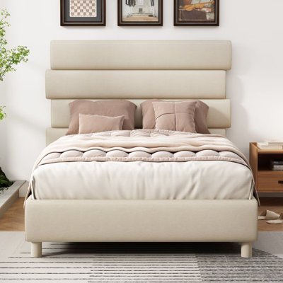 Sulaymaan Upholstered Panel Bed