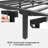 Full Exquisite Metal Platform Bed with Sturdy and Stable Structure, Spacious Storage, Easy Assembly, Black-393977108-393994987