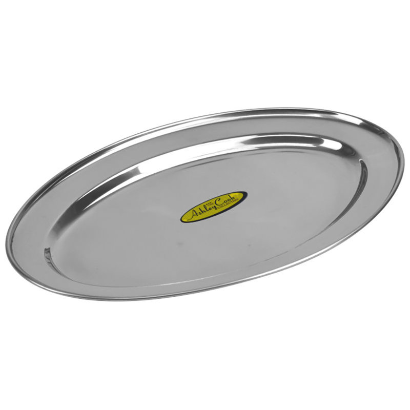 Sterling Ventures Stainless Steel Tray, 4cm H x 24cm W x 40cm L