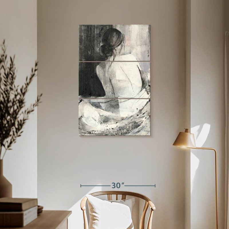 Leisha Evening Rest, 57" H x 36" W