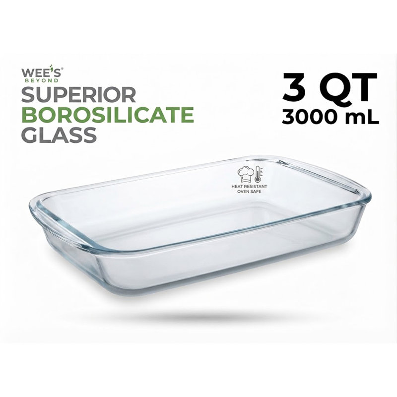 3 Quart Rectangular Glass Baking Dish