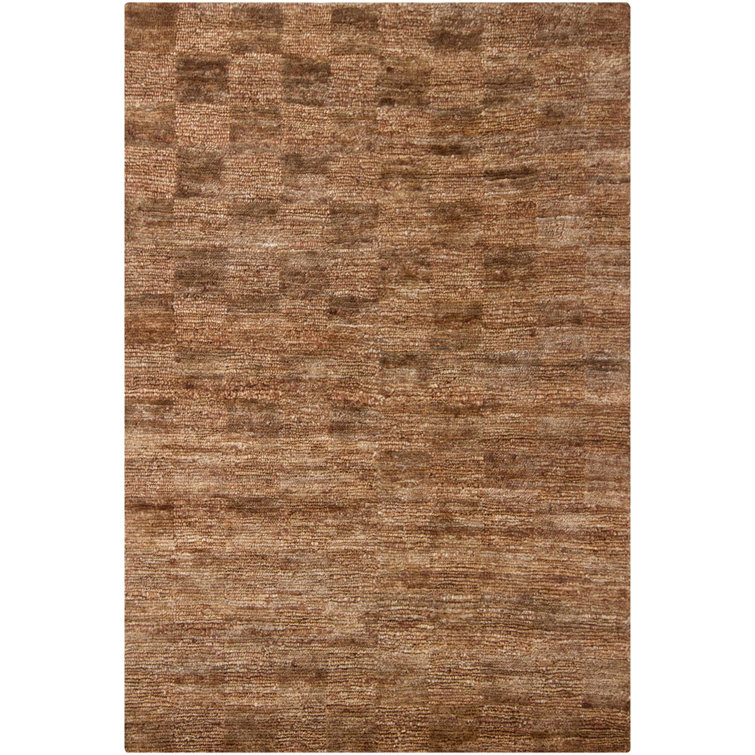 Tapis brun Gizem