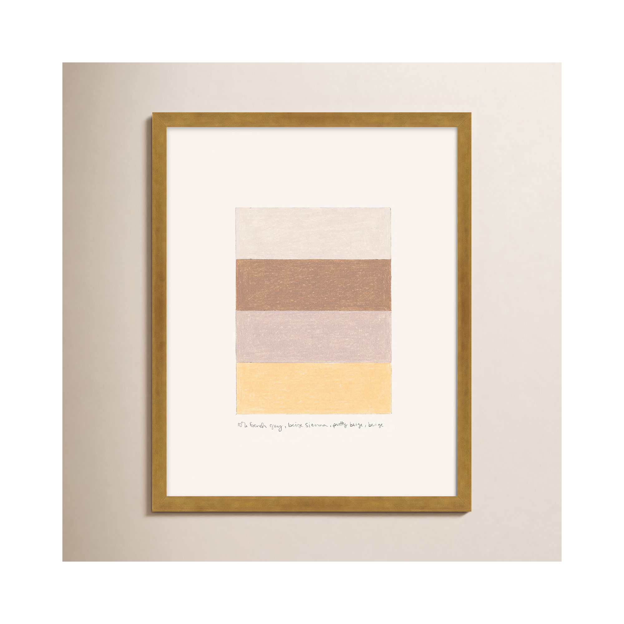 Stacks by Beth James, Gold Framed, 20" H x 16" W x 1.25" D