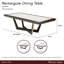 Belmont Place Solid Wood Dining Table