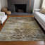Tapis intérieur / extérieur brun lavable à la machine Xhevrie-1823384855