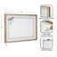 Tableau blanc Coquette Black Bow Frame par The Creative Bunch Studio