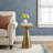 Baya Round Pedestal End Table-486194020-486194023