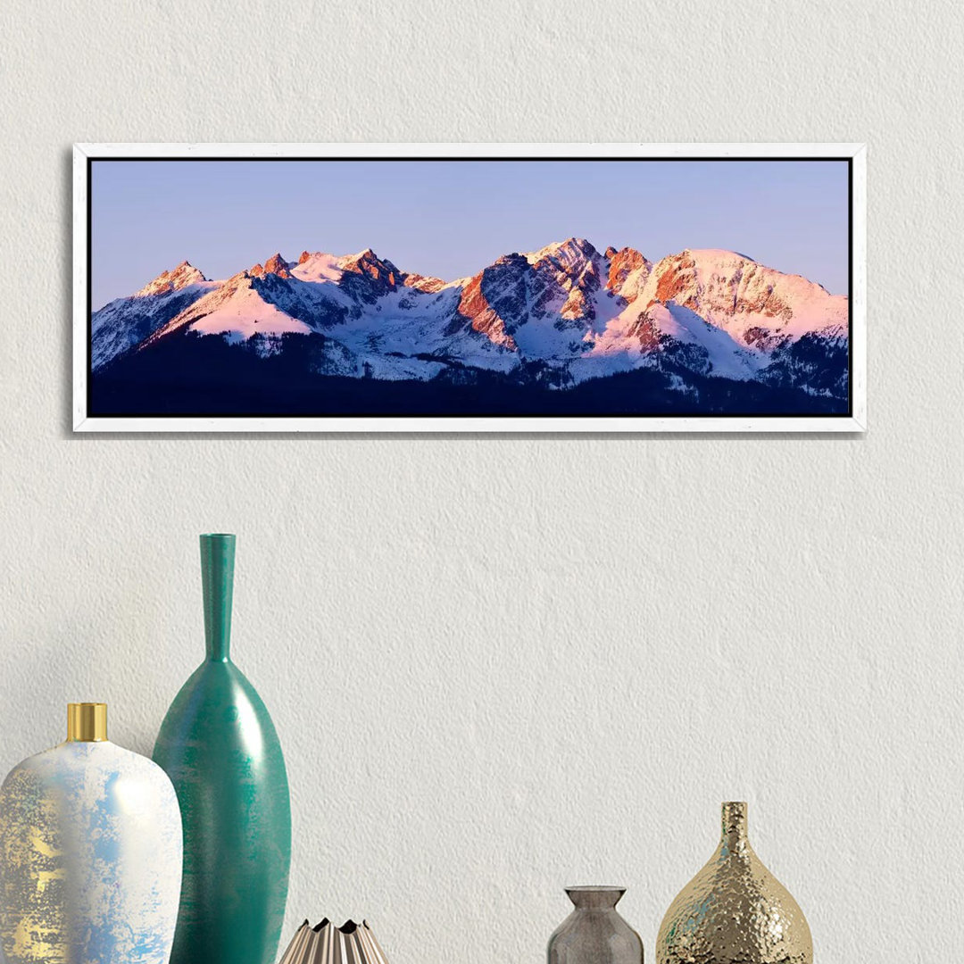 Rocky Mountain Range by Dan Ballard - Panoramic Print on Canvas