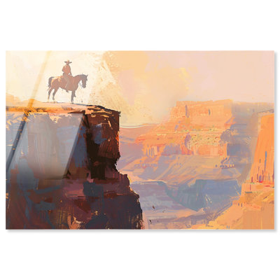 «Canyon View», reproduction d'art sur toile par Art Remedy