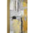 Canvas Abstract Gold Framed Wall Art with Gold Frame
