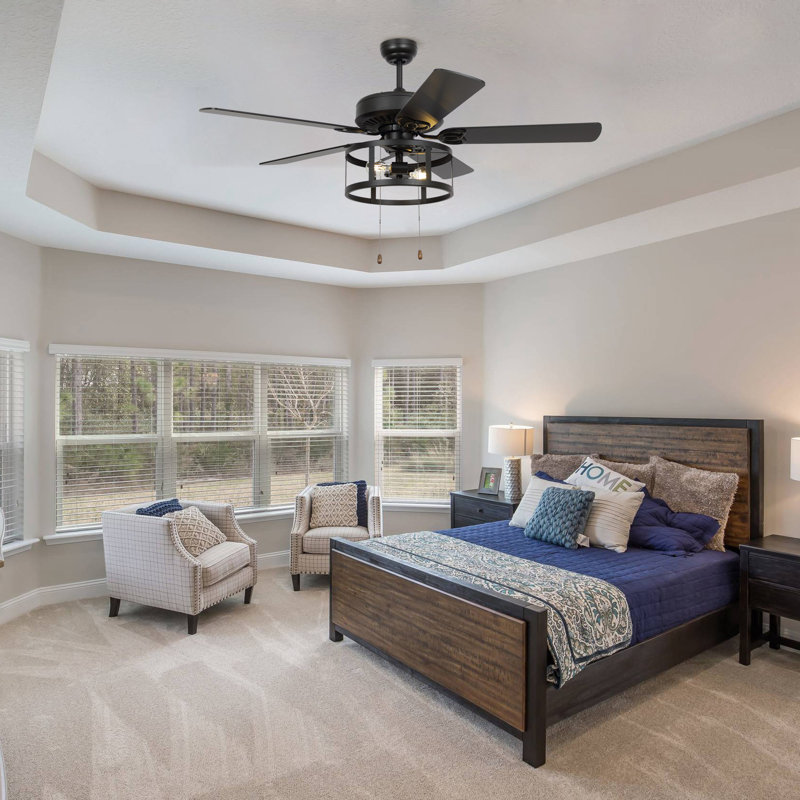 Leonard 52 " Ceiling Fan with Light Kit