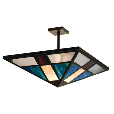 plafonnier semi-encastré 1 lumière 30 po