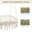 Balancelle en macramé pour 2 personnes Outsunny-1102451989