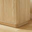Buffet élégant en chêne avec rangement, matériau en bois aggloméré, design moderne pour le salon et la salle à manger