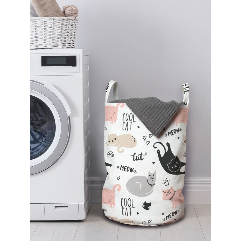 Fabric Laundry Bag with Handles