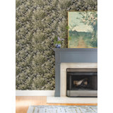 Greenwood Moss Deciduous Wallpaper