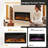 Fontvieille Black Electric Fireplace-601536007