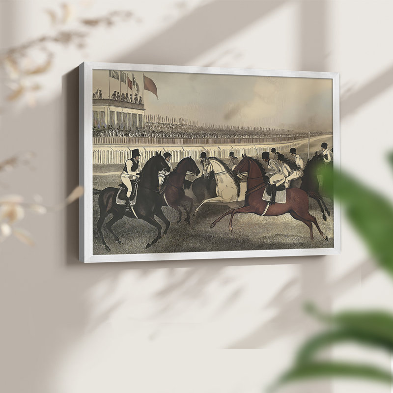 Série abstraite nautique - CCXV - Reproduction encadrée - Restickable, H 11 po x l 14 po, Blanc