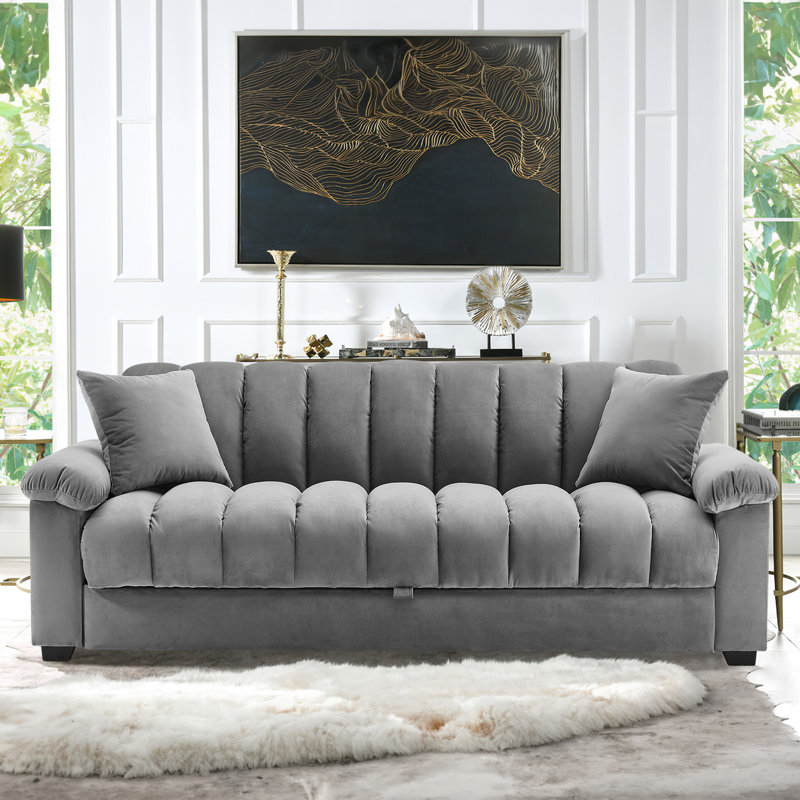 Itzel 4 Seater Polyester Sofa Bed