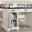 Tyshekia 58'' W Computer Desk with Outlet and 5 Drawers,Large Storage Cabinet for Home Office-1101708994-1096553878