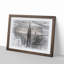 New York Skyline in Abstract - Picture Frame Graphic Art Print-55724838-55724844