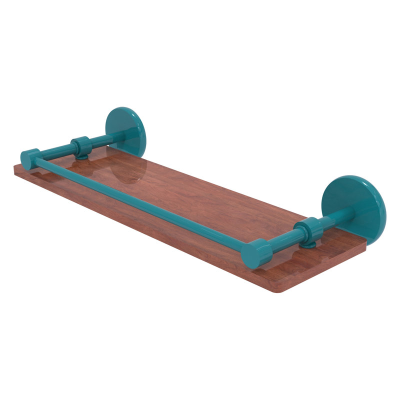 Tablette en bois de fer massif IPE de prestige Prestige Skyline Collection P1000, H 3 po x l 16 po x P 5 po