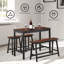 Damali 4 - Person Dining Set-212411152-212411155-212411154