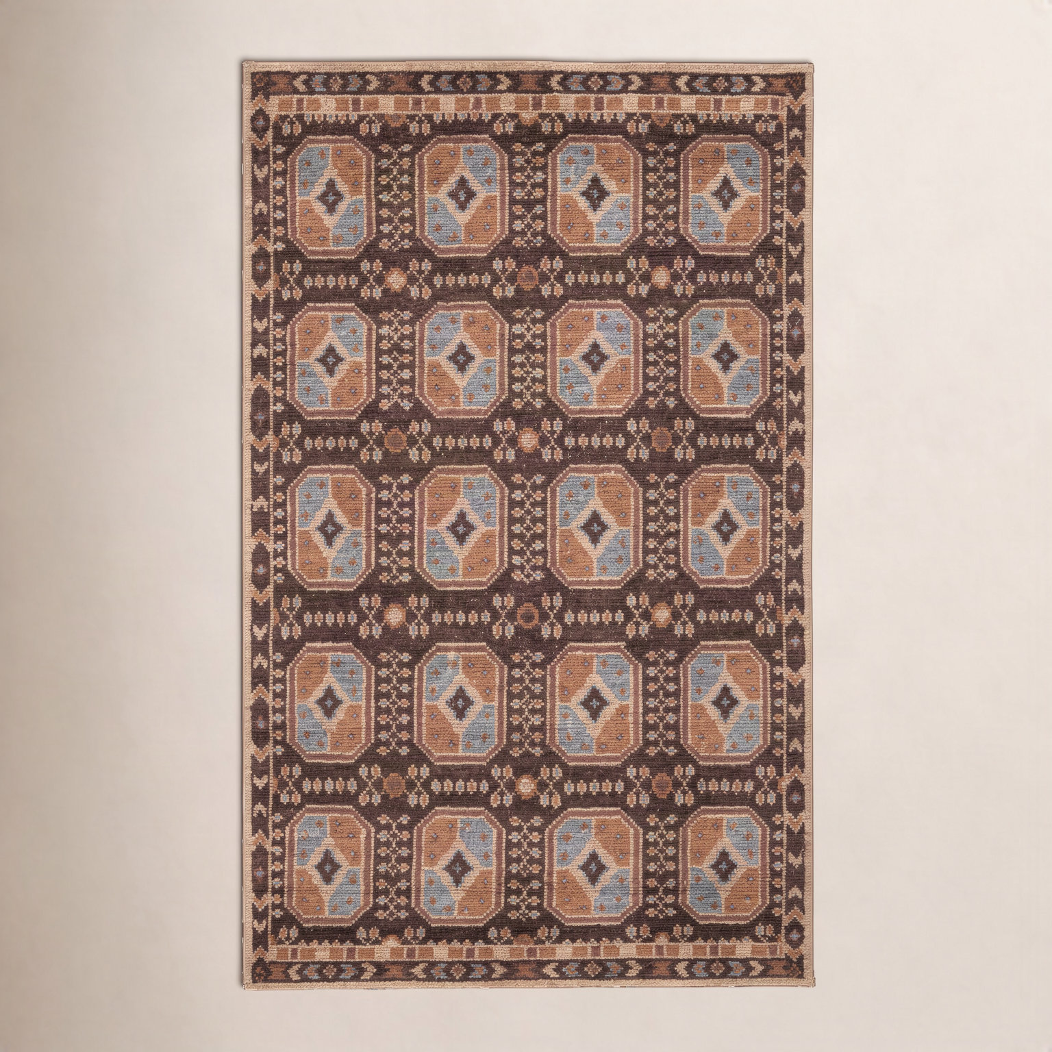 Vanna Hand-Knotted Oriental Wool Rug, 6'x9'