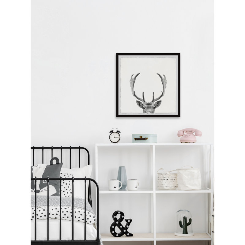 «Giant Antler», reproduction encadrée, H 32 po x l 32 po x P 1,5 po