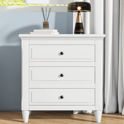 Armoire coulissante en métal blanc et bois de pin Vierzon