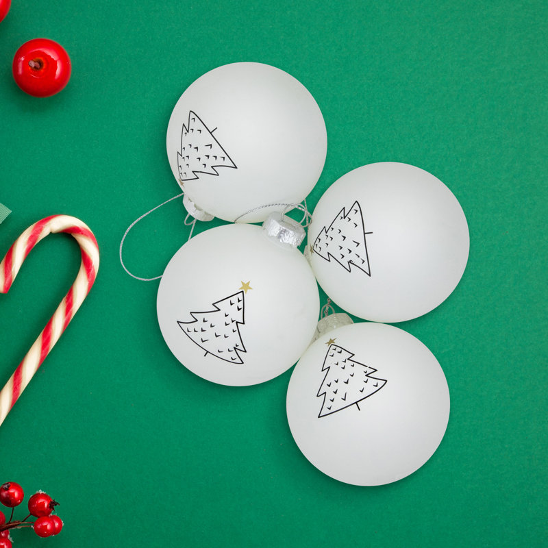 3'' Glass Ball Ornament