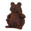 Statue de grenouille pensant en résine