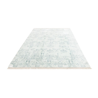 Tapis bleu clair Outen