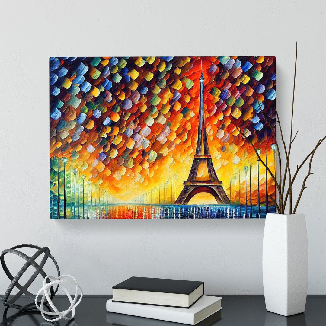 Eiffel Tower Paris Vol.4 - Wrapped Canvas