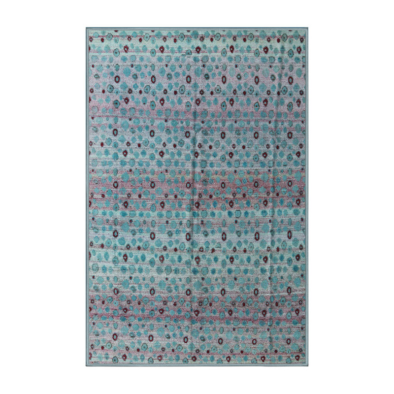 Tapis abstrait moderne 4590, Rectangle 2 pi x 4 pi