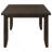 Cornish Cappuccino Casual Rectangle Dining Table