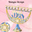 Ensemble de menorah et dreidel - candélabre en émail peint à la main avec étoile de David et Hanoukka et 2 quarts de dreidels tournants peints à la main par Matashi